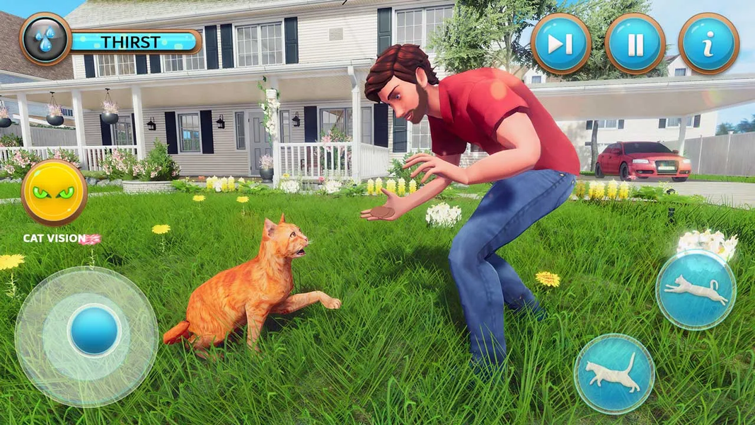 My Little Kitten Cat Simulator - Gameplay image of android game