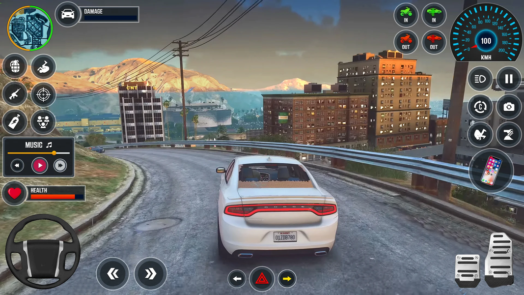 Gangster Crime City Mafia Game - Gameplay image of android game