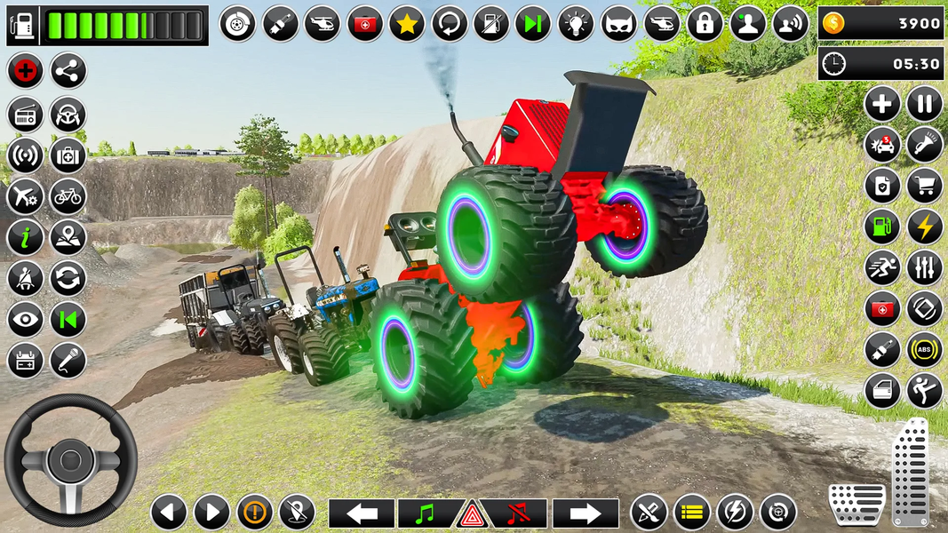 Farmer Simulator Tractor Game - Gameplay image of android game