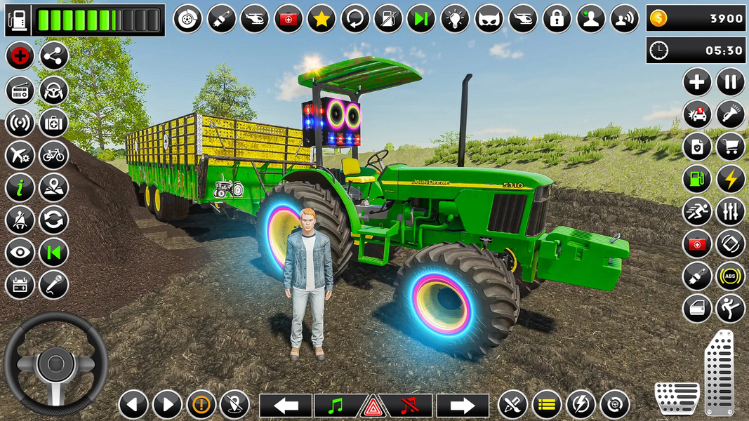 Farmer Simulator Tractor Game - Gameplay image of android game