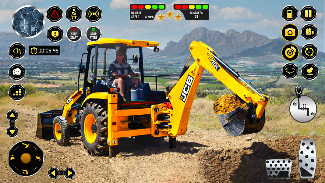 JCB Excavator Simulator Games - عکس بازی موبایلی اندروید