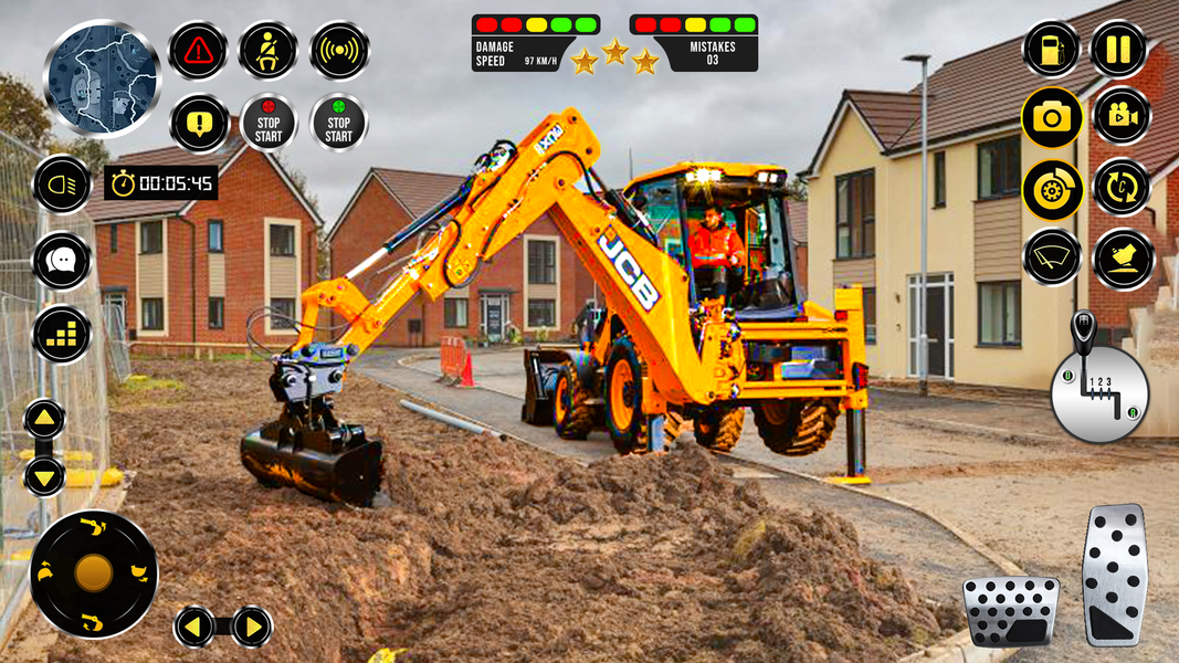 JCB Excavator Simulator Games - عکس بازی موبایلی اندروید