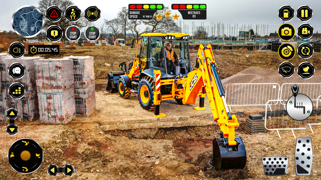 JCB Excavator Simulator Games - عکس بازی موبایلی اندروید