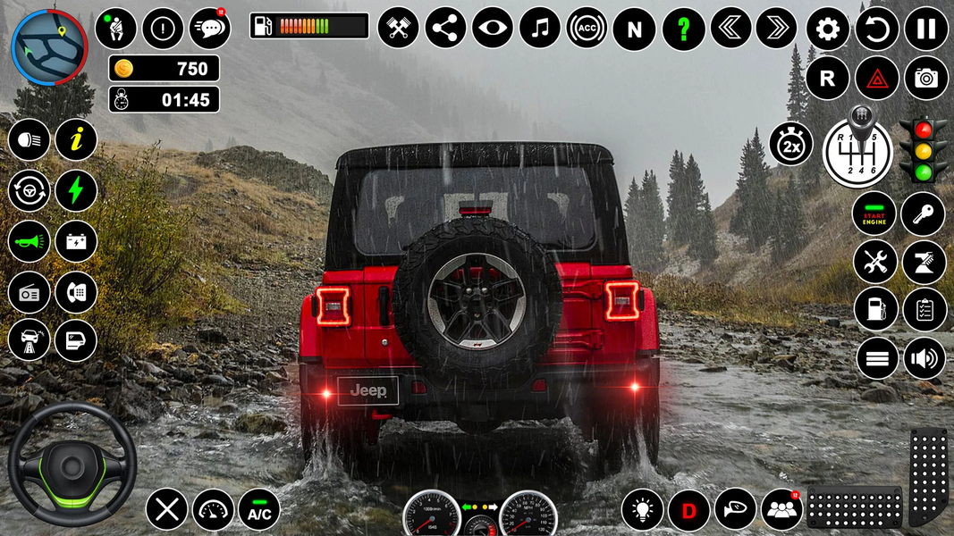 Indian Jeep Driving Simulator - عکس بازی موبایلی اندروید