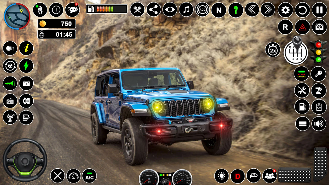 Indian Jeep Driving Simulator - عکس بازی موبایلی اندروید
