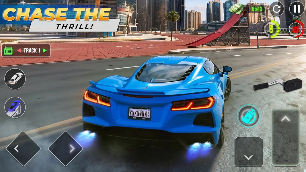 Car Racing City 3D Car Driving - Gameplay image of android game