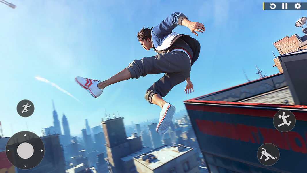 Rooftop Runner: Parkour Games - عکس بازی موبایلی اندروید