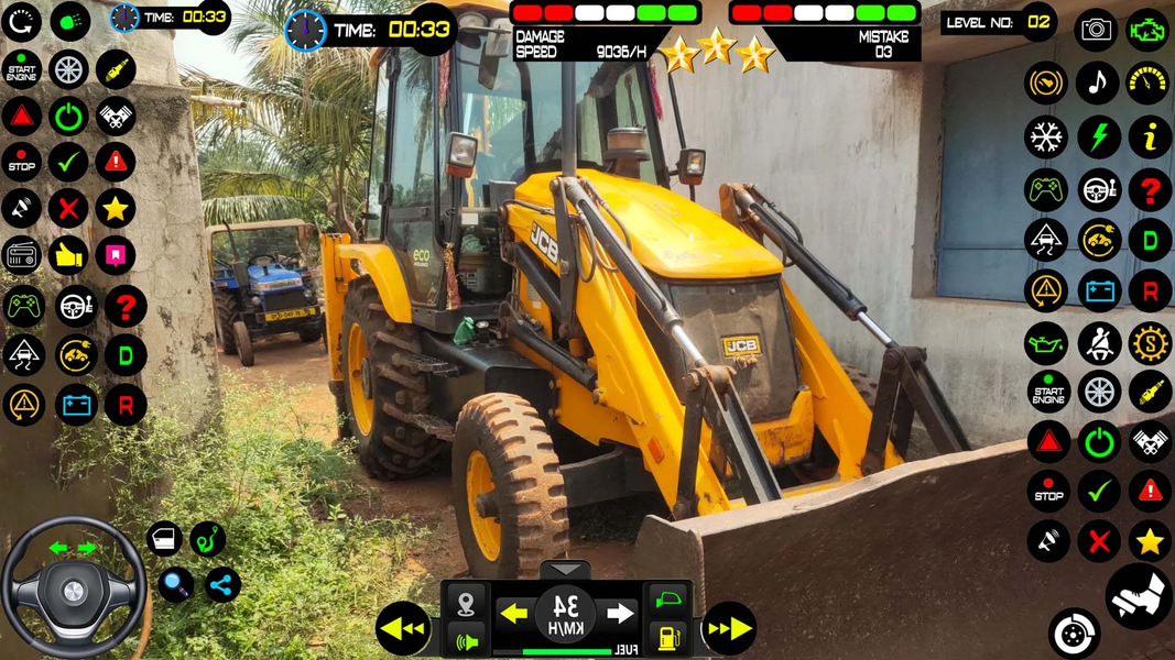 Real Snow Excavator - JCB - عکس بازی موبایلی اندروید
