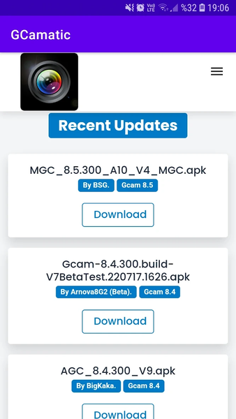 Gcam - Google Camera Port - Image screenshot of android app