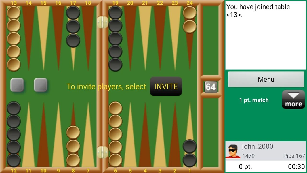 Backgammon Club - عکس بازی موبایلی اندروید