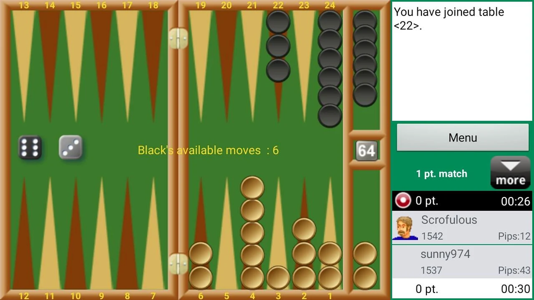 Backgammon Club - عکس بازی موبایلی اندروید