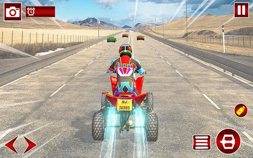 Quad ATV Traffic Racer - عکس بازی موبایلی اندروید
