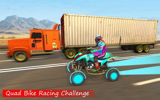 Quad ATV Traffic Racer - عکس بازی موبایلی اندروید