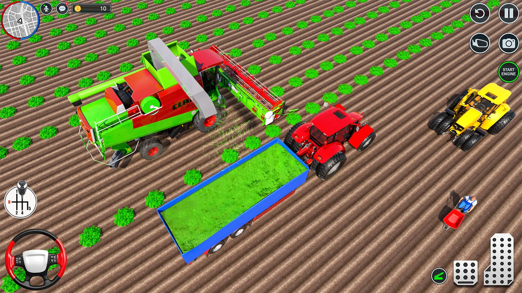 Tractor Games: Farming Games - عکس بازی موبایلی اندروید
