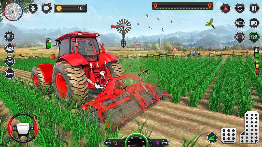 Tractor Games: Farming Games - عکس بازی موبایلی اندروید