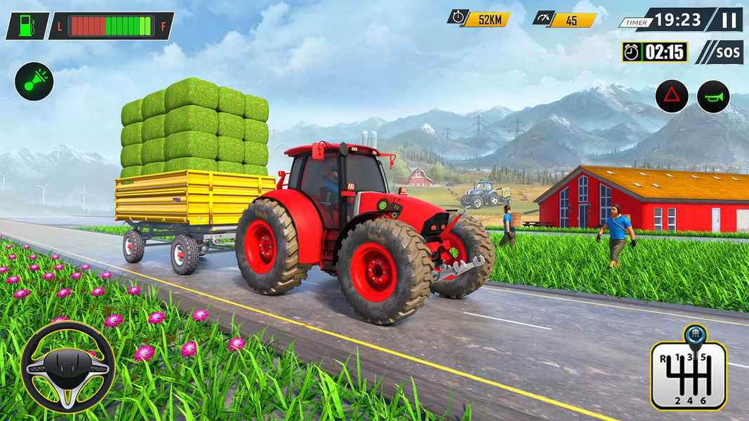 Tractor Games: Farming Games - عکس بازی موبایلی اندروید