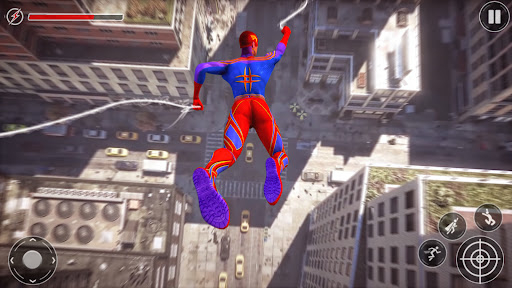 Flying Superhero: Spider Games - عکس بازی موبایلی اندروید
