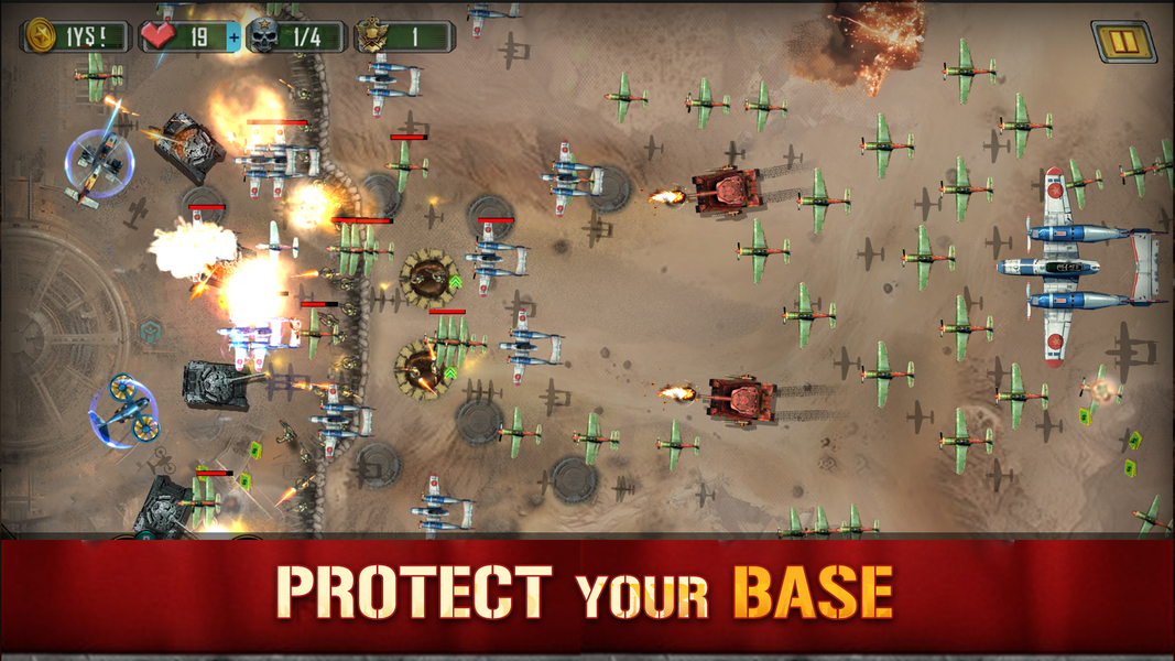 ۱۹۴۵ WarGuard: Epic Shooter TD - عکس بازی موبایلی اندروید