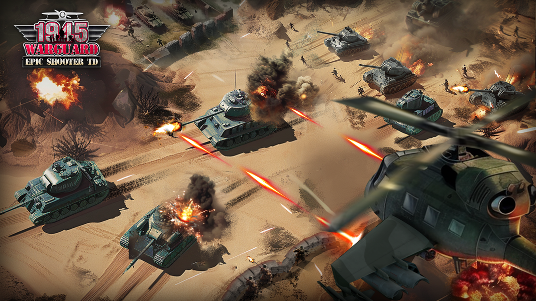 ۱۹۴۵ WarGuard: Epic Shooter TD - عکس بازی موبایلی اندروید