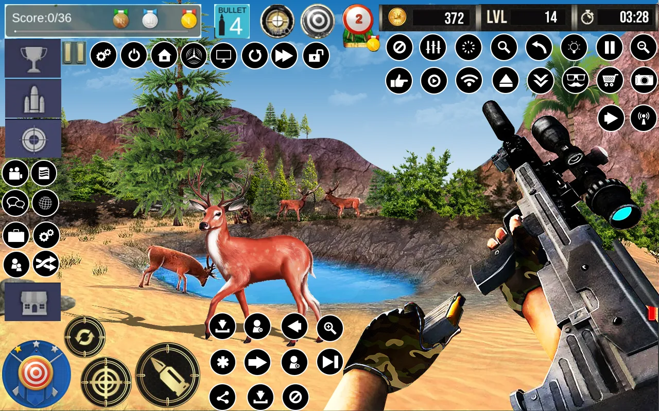 Deer Hunting GunGames Shooting Game for Android