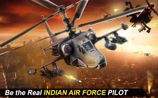Indian Air Force Helicopter - Gameplay image of android game