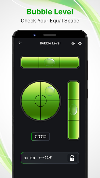 Bubble Level Spirit Level Tool - عکس برنامه موبایلی اندروید