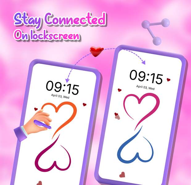 Lock Screen Drawing Wallpaper - عکس برنامه موبایلی اندروید
