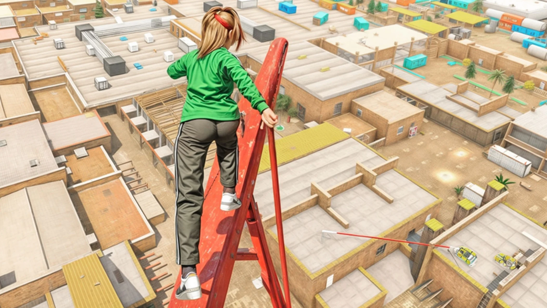 Going Up Jump Parkour Rooftop - عکس بازی موبایلی اندروید