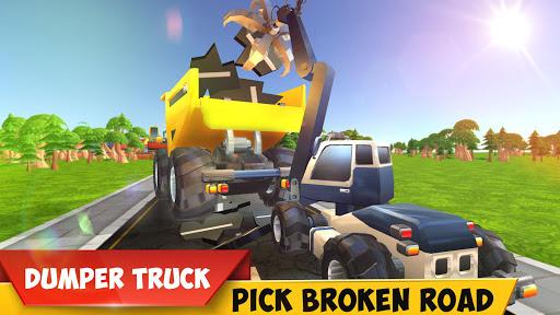 Road Construction Excavator 3D - Gameplay image of android game