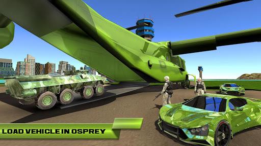 Army Tank Transport Truck Game - Gameplay image of android game