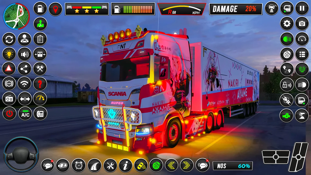 Real Truck Driving Truck Game - عکس بازی موبایلی اندروید
