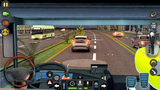 US Bus Driving Game Bus Sim - عکس بازی موبایلی اندروید