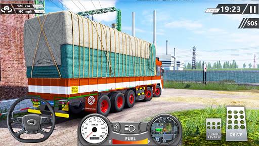 Indian Truck Game Truck Sim - Gameplay image of android game