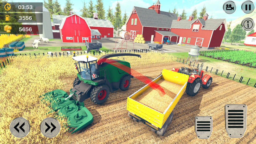 Tractor Farming & Training Sim - عکس بازی موبایلی اندروید