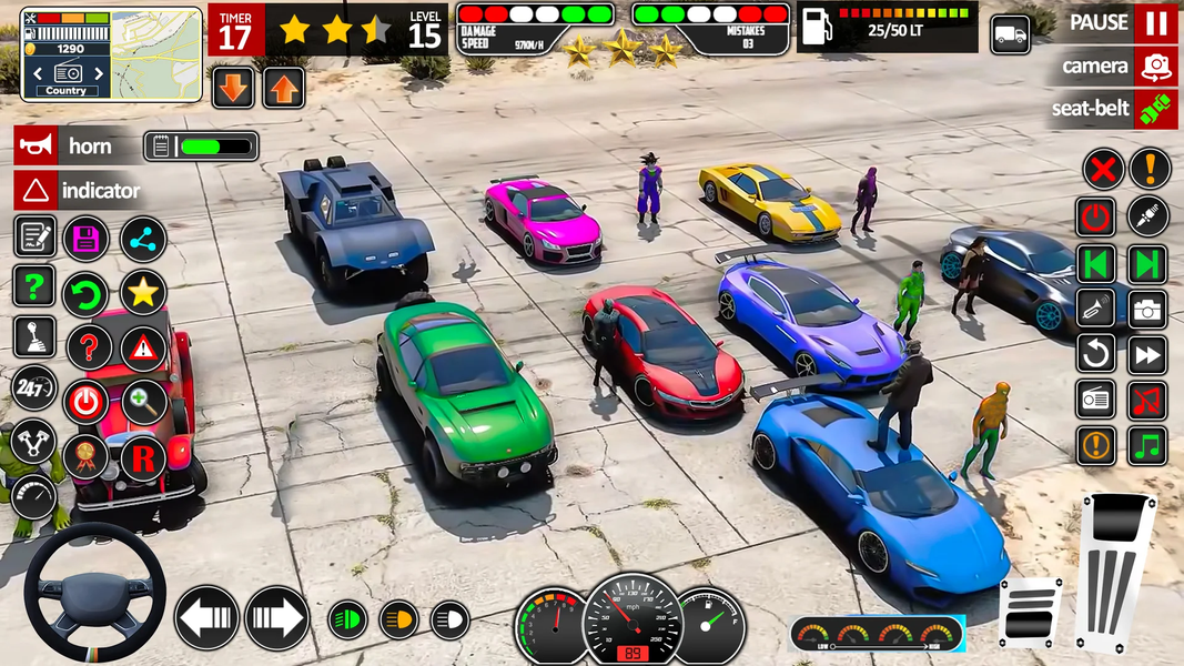 Mega Ramp Stunt Car Game ۳D - عکس بازی موبایلی اندروید
