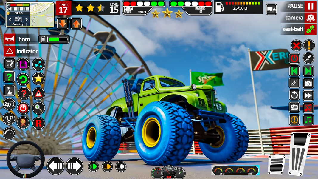 Mega Ramp Stunt Car Game ۳D - عکس بازی موبایلی اندروید