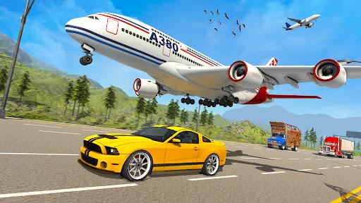 Real Flight Sim Airplane Games - Gameplay image of android game