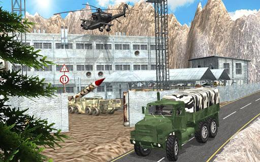 Drive Army Check Post Truck- Army Games - Gameplay image of android game