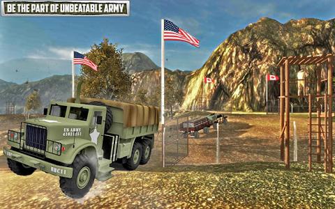Drive Army Check Post Truck- Army Games - عکس بازی موبایلی اندروید