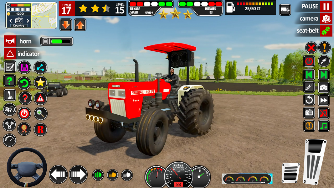 Offroad Tractor Driving Games - عکس بازی موبایلی اندروید