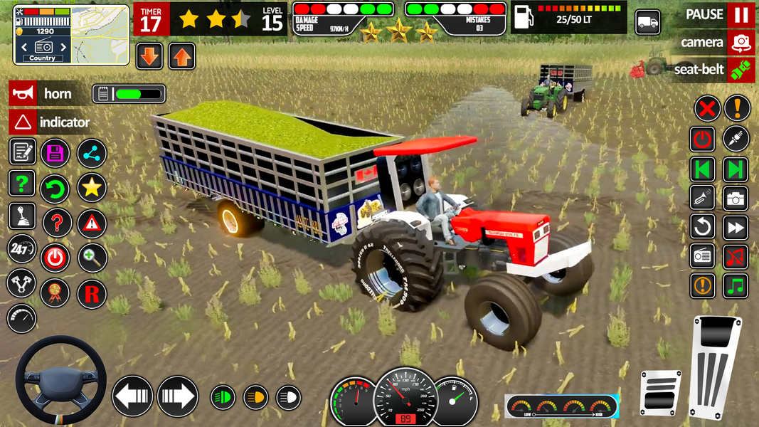 Offroad Tractor Driving Games - عکس بازی موبایلی اندروید