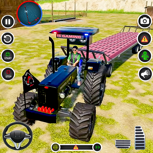 Tractor Driving Simulator Game - عکس بازی موبایلی اندروید
