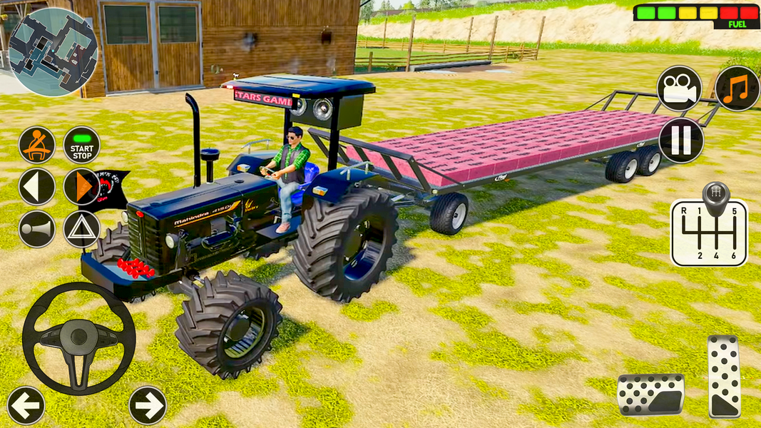 Tractor Driving Simulator Game - عکس بازی موبایلی اندروید