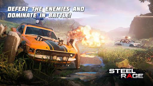 Steel Rage: Mech Cars PvP War - Gameplay image of android game