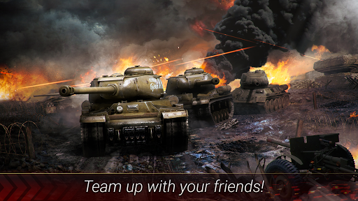 World of Armored Heroes: WW2 Tank Strategy Wargame - Gameplay image of android game