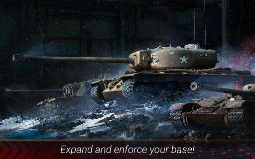 World of Armored Heroes: WW2 Tank Strategy Wargame - Gameplay image of android game