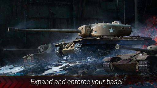World of Armored Heroes: WW2 Tank Strategy Wargame - Gameplay image of android game