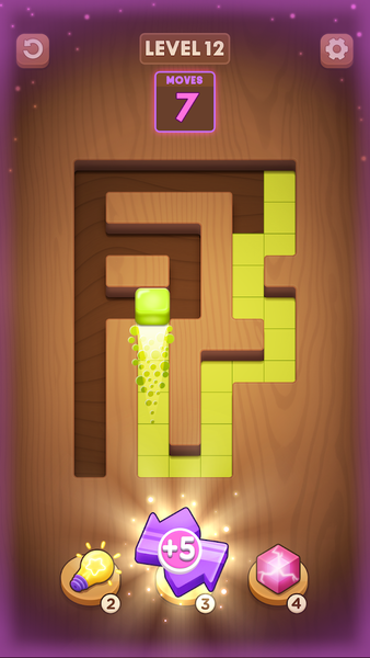 Maze Fill: Color Block 3D - Gameplay image of android game