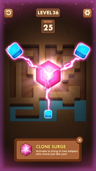 Maze Fill: Color Block 3D - Gameplay image of android game