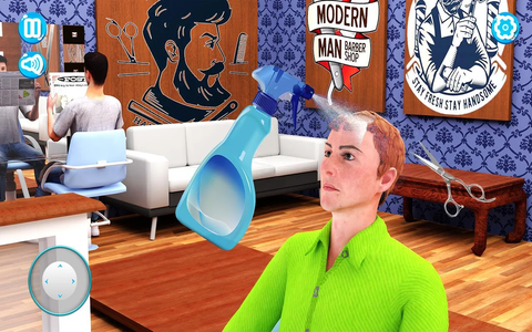 Android İndirme için Barbershop Simulator: Real Haircut Barber